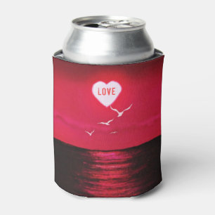 Rafraîchisseur Pour Canette Red Sea Sunset Love Can Cooler