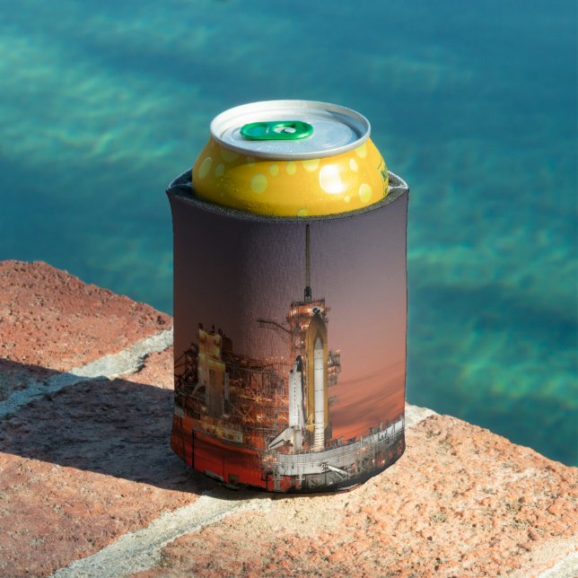 Rafraîchisseur Pour Canette Red Sky for Space Shuttle Atlantis Launch (Piscine in situ)