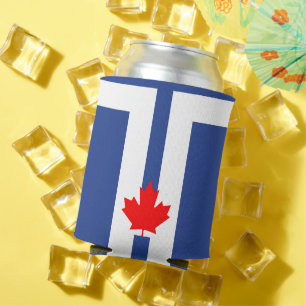 Rafraîchisseur Pour Canette Refroidisseur de canette avec drapeau de Toronto,