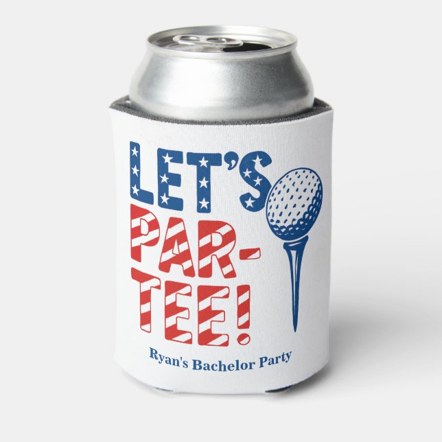 Rafraîchisseur Pour Canette Refroidisseur de canette de golf patriotique “Let’ (Can Dos)