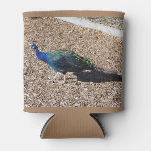 Rafraîchisseur Pour Canette refroidisseur de canette de paon bleu indien