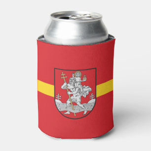 Rafraîchisseur Pour Canette Refroidisseur de canette du drapeau de Vilnius, Li