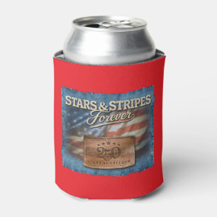 Rafraîchisseur Pour Canette Refroidisseur de canette Forever Star & Stripes