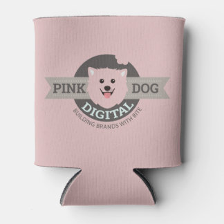 Rafraîchisseur Pour Canette Refroidisseur de canette numérique Rose Chien Digi