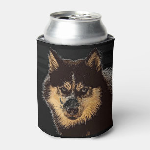 Rafraîchisseur Pour Canette Refroidisseur de canette Siberian Husky