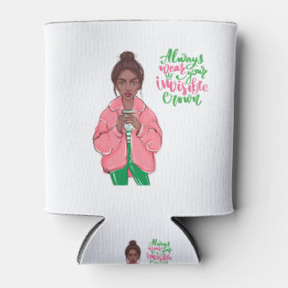Rafraîchisseur Pour Canette Reine rose et verte