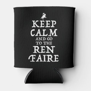 Rafraîchisseur Pour Canette Restez Calme Et Allez À La Foire Ren Faire