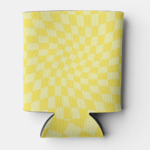 Rafraîchisseur Pour Canette Retro citron jaune pastel Warboard
