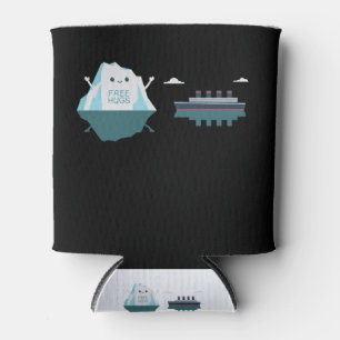 Rafraîchisseur Pour Canette Rétro Funny Titanic Iceberg 1912 Cruis Vessel
