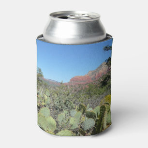 Rafraîchisseur Pour Canette Rochers rouges et cactus I