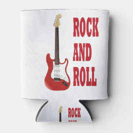 Rafraîchisseur Pour Canette rock and roll guitarra electrica roja