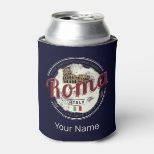 Rafraîchisseur Pour Canette Rome Italie Retro Colisée Vintage