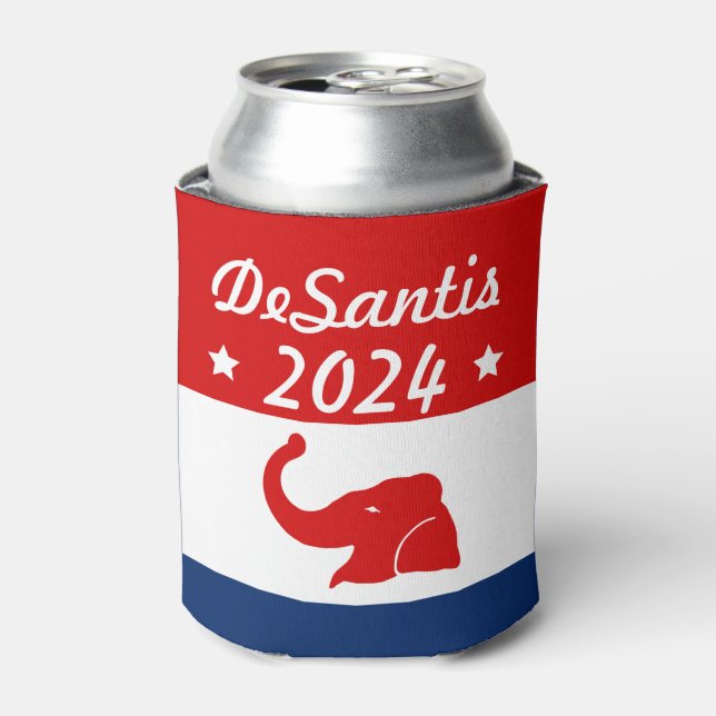 Rafraîchisseur Pour Canette Ron DeSantis Pour Président 2024 (Can devant)