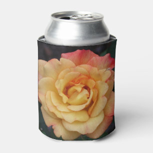 Rafraîchisseur Pour Canette Rose Beautiful Pink and Yellow Floral