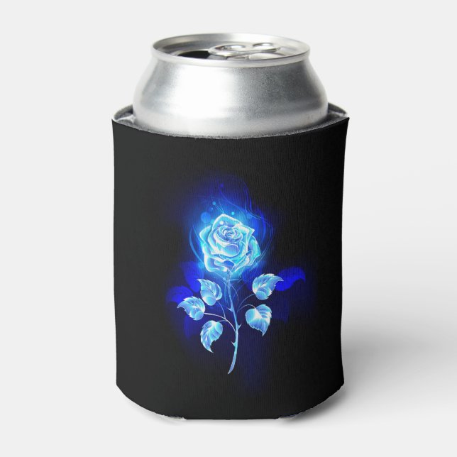Rafraîchisseur Pour Canette Rose bleu brûlant (Can devant)