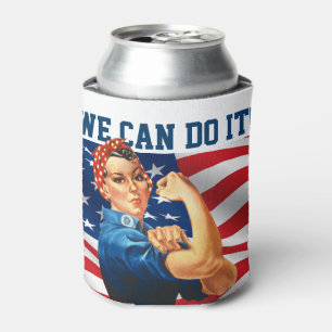 Rafraîchisseur Pour Canette Rosie le Riveter - Nous pouvons le faire!