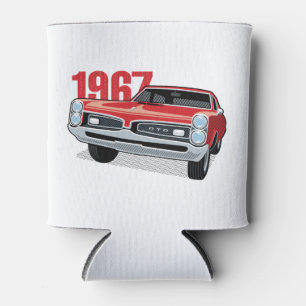 Rafraîchisseur Pour Canette Rouge 1967 de Pontiac GTO