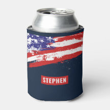 Rouge Blanc Bleu Américain Drapeau Soldat 4 juille