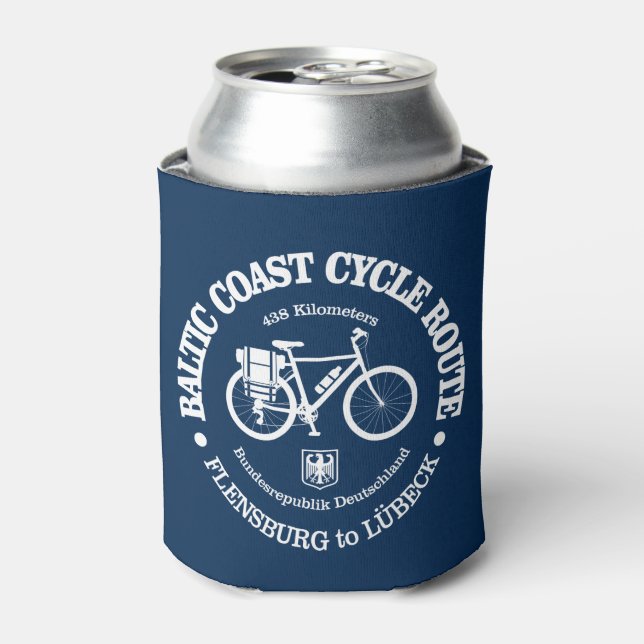 Rafraîchisseur Pour Canette Route du cycle de la côte baltique (vélo) (Can devant)