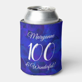 Rafraîchisseur Pour Canette Royal Blue 100 et merveilleuse fête d'anniversaire