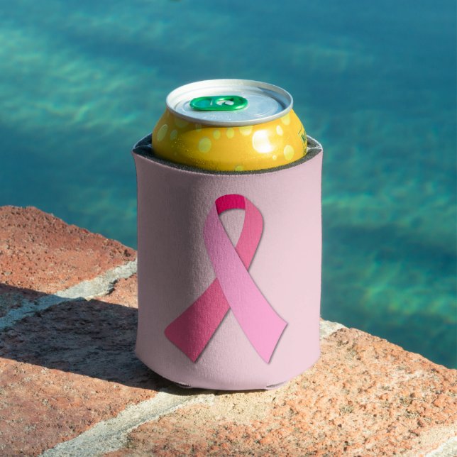 Rafraîchisseur Pour Canette Ruban rose (Piscine in situ)