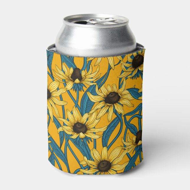 Rafraîchisseur Pour Canette Rudbekia jaune (Can devant)