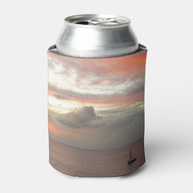Rafraîchisseur Pour Canette Sailboat de Sunset Beautiful (Can devant)