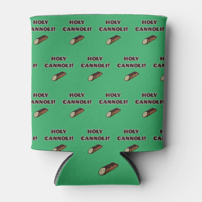 Rafraîchisseur Pour Canette Saint Cannoli Funny Food Italien (Devant)
