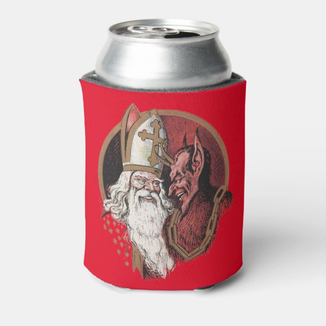 Rafraîchisseur Pour Canette Saint Nicolas et Krampus (Can Dos)
