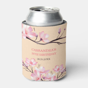 Rafraîchisseur Pour Canette Sakura Blush rose cerisier fleur Peach Anniversair