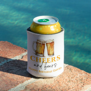 Rafraîchisseur Pour Canette Salades et bières Fête d'anniversaire Can Cooler