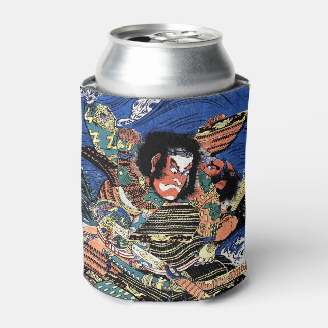 Rafraîchisseur Pour Canette samouraï, guerrier cool oriental (Can devant)