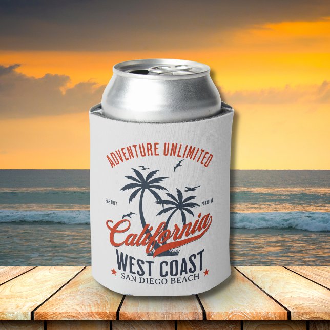Rafraîchisseur Pour Canette San Diego California Beach Adventure Unlimited (Créateur téléchargé)