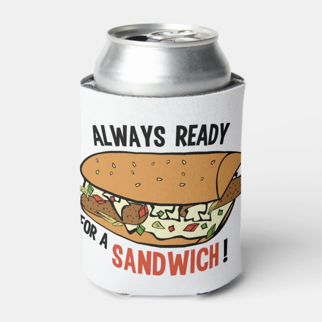 Rafraîchisseur Pour Canette Sandwich nom personnalisé peut refroidir (Can devant)