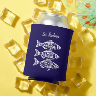 Rafraîchisseur Pour Canette Sardines-Bleu Hawaïen