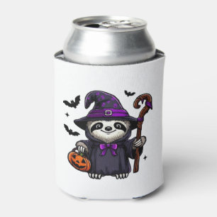 Rafraîchisseur Pour Canette Scary Halloween Sloth Witch Costume Casquette Mer