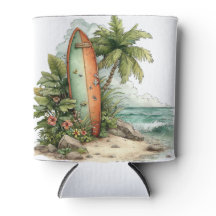 SCÈNE DE PLAGE ESTIVALE MIGNONNE ET EXCENTRIQUE