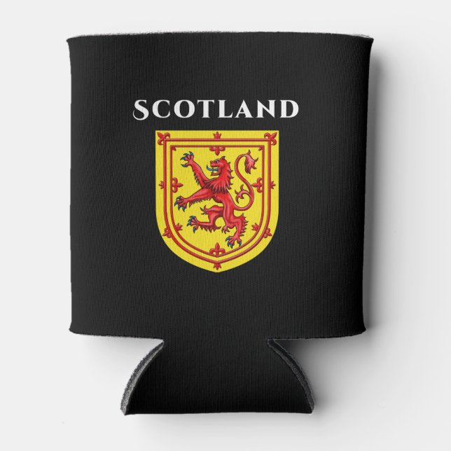Rafraîchisseur Pour Canette Scotland Lion Rampant (Devant)