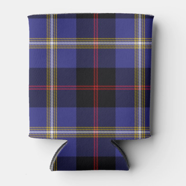 Rafraîchisseur Pour Canette Scottish Clan Hill Tartan Plaid (Devant)