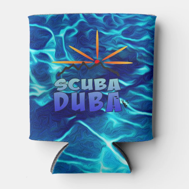 Rafraîchisseur Pour Canette Scuba Duba Mer Rouge peut refroidir (Devant)