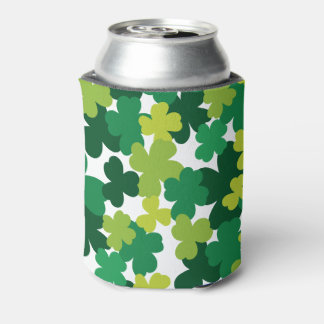 Rafraîchisseur Pour Canette Shamrock de la Saint-Patrick Motif