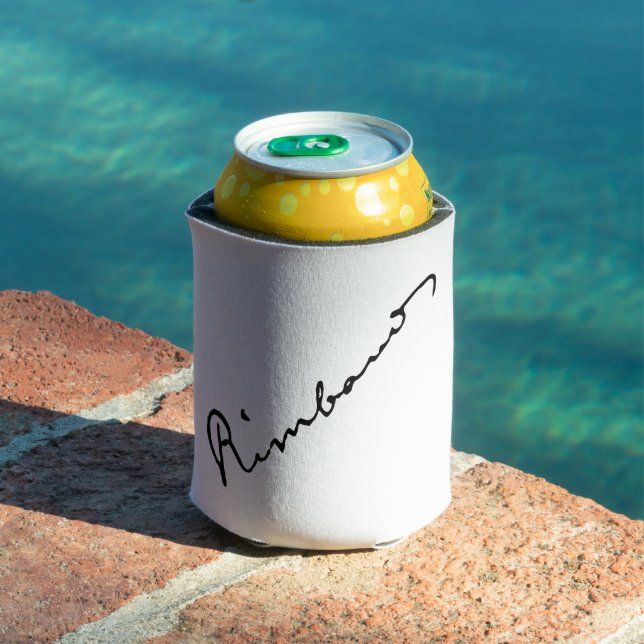 Rafraîchisseur Pour Canette Signature de Arthur Rimbaud (Piscine in situ)