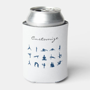 Rafraîchisseur Pour Canette Silhouette Yoga Possède Thunder_Cove