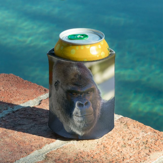 Rafraîchisseur Pour Canette Silverback frappant (Piscine in situ)