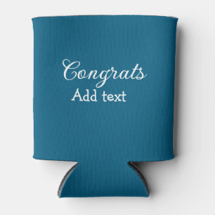 Rafraîchisseur Pour Canette Simple congratulation graduation add your