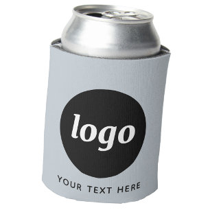 Rafraîchisseur Pour Canette Simple Logo Texte Professionnel Promotionnel Poudr