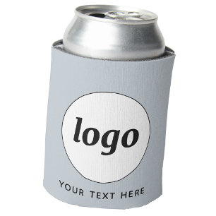 Rafraîchisseur Pour Canette Simple Logo Texte Professionnel Promotionnel Poudr