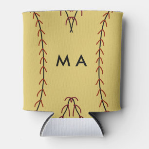 Rafraîchisseur Pour Canette Simple monogram add your name letter man minimal t