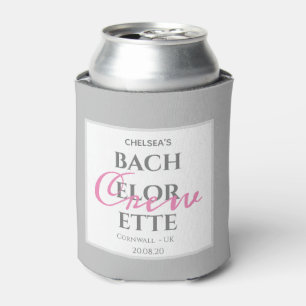 Rafraîchisseur Pour Canette Simple Summer Grey Bachelorette Creative Party