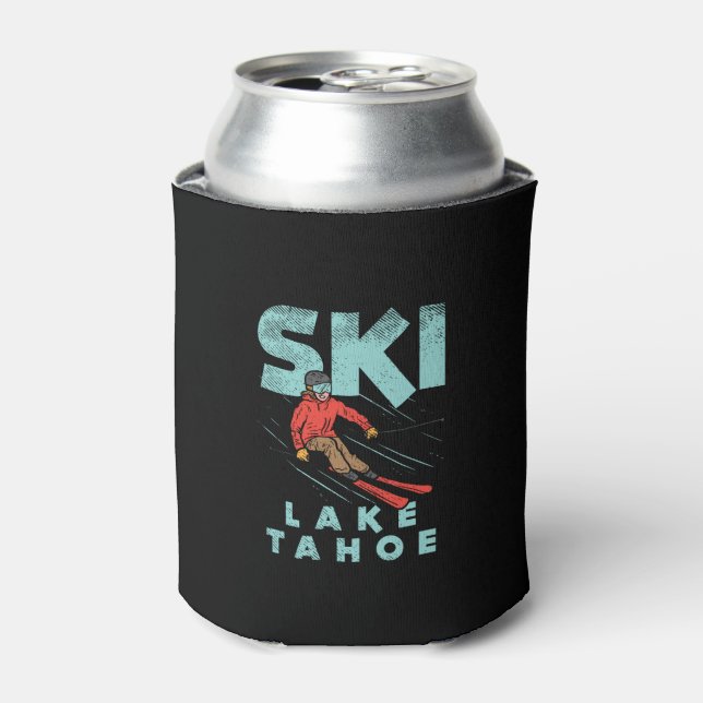 Rafraîchisseur Pour Canette Ski Lake Tahoe (Can devant)